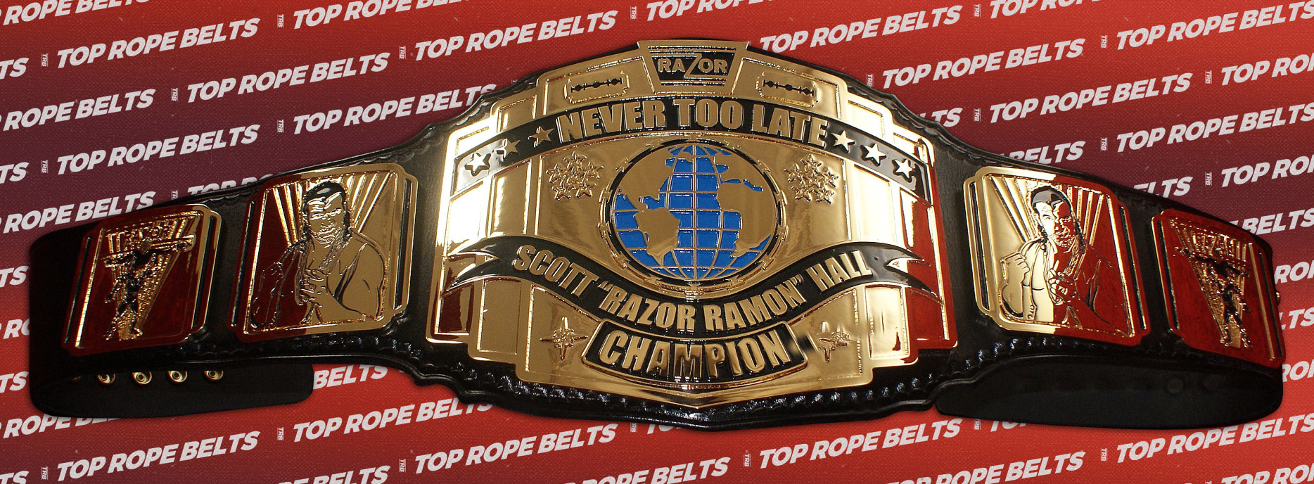 Scott “Razor Ramon” Hall Champion Belt Top Rope Belts