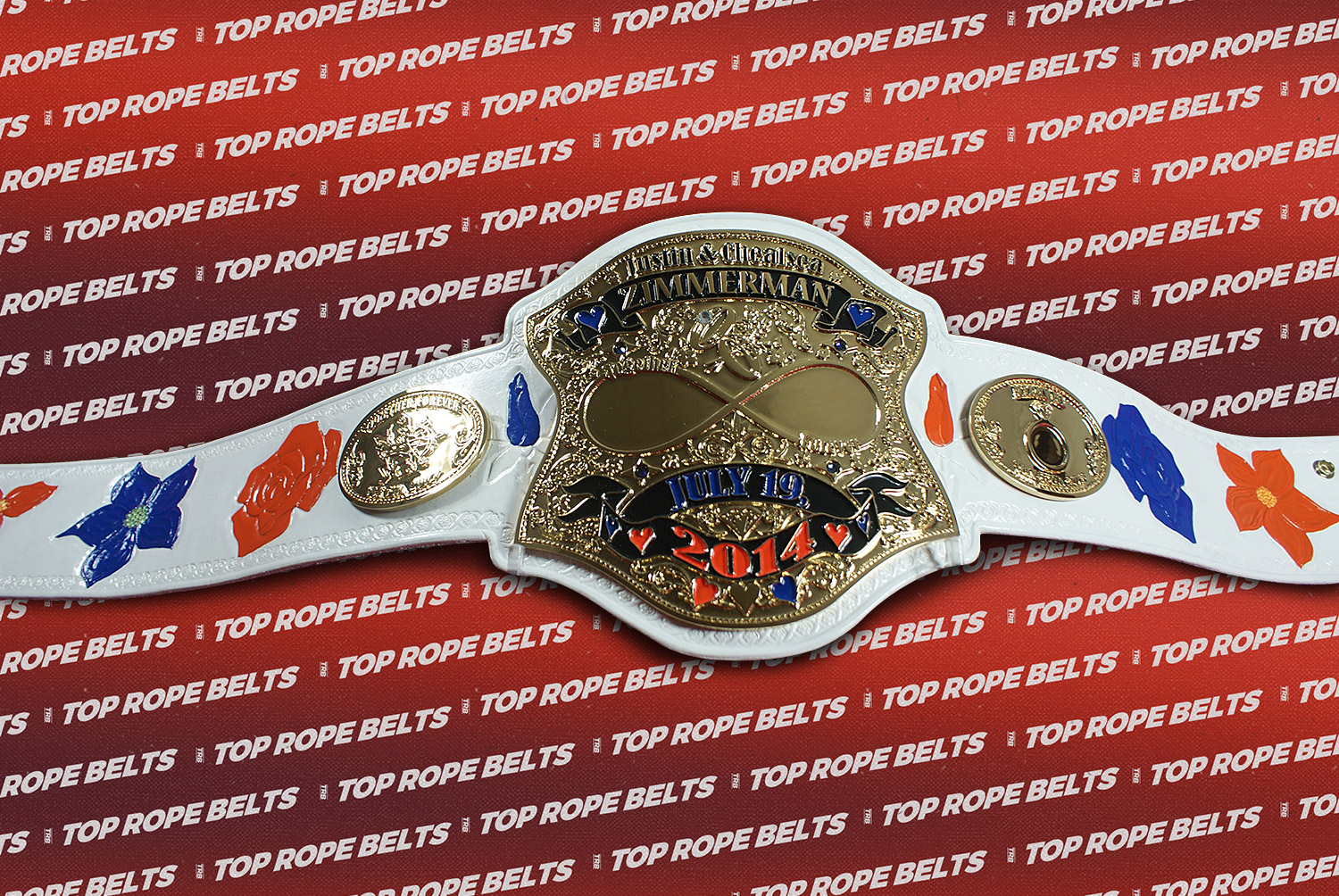 Zimmerman Wedding Belt Top Rope Belts